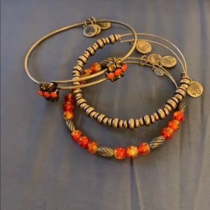 Alex and ani gold bangle set